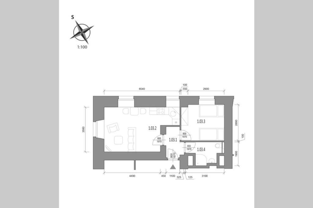 Apartman Horni Lipova C. 3 Exterior photo